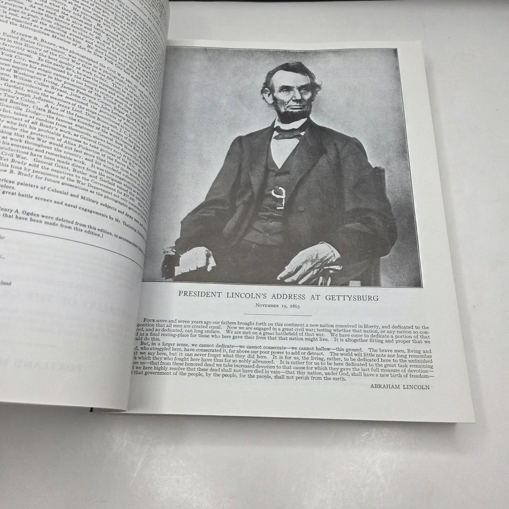 Mathew Brady Illustrated History of The Civil War Benson Lossing Book Photos